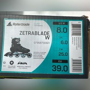 Rollerblade X-Fit Performance - Zetrablade Size 8